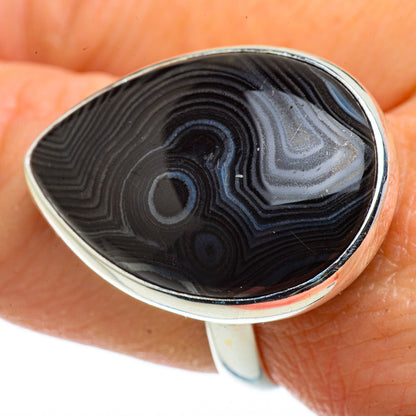 Psilomelane Rings handcrafted by Ana Silver Co - RING41103