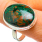 Chrysocolla Rings handcrafted by Ana Silver Co - RING41128