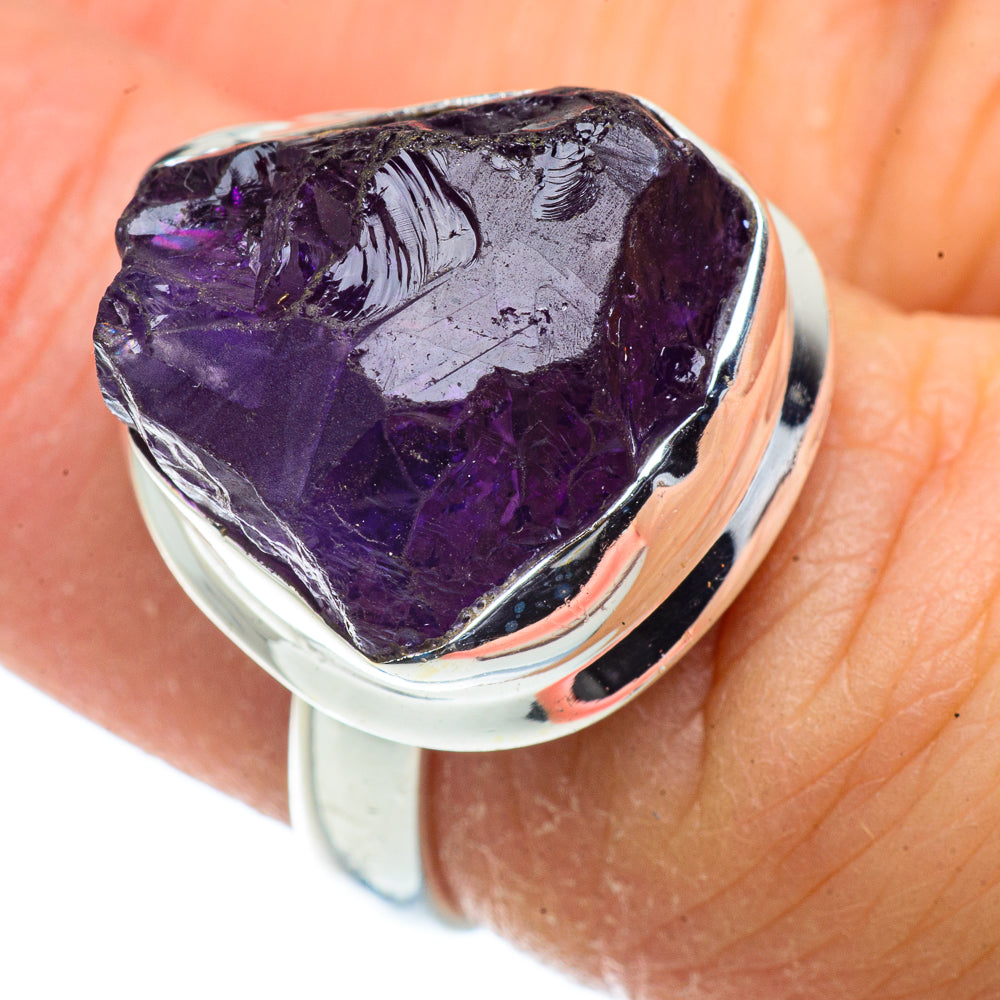 Amethyst Rings handcrafted by Ana Silver Co - RING41241