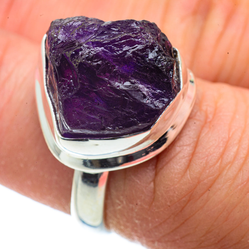 Amethyst Rings handcrafted by Ana Silver Co - RING41273
