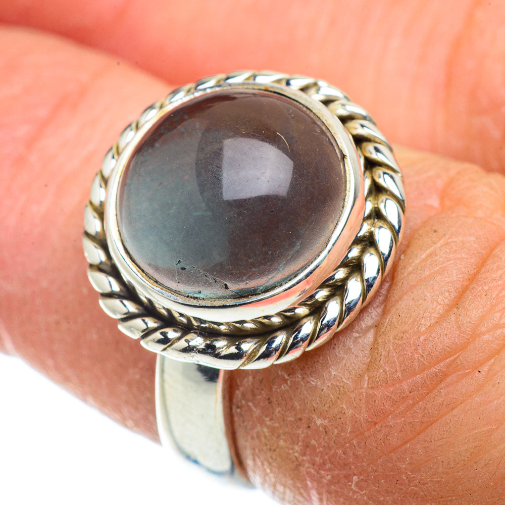 Aqua Chalcedony Rings handcrafted by Ana Silver Co - RING41377