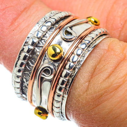 Meditation Spinner Rings handcrafted by Ana Silver Co - RING41475