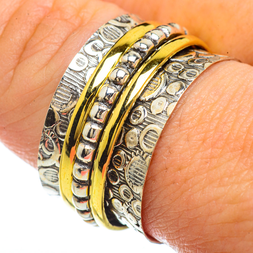 Meditation Spinner Rings handcrafted by Ana Silver Co - RING41638