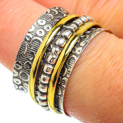 Meditation Spinner Rings handcrafted by Ana Silver Co - RING41673