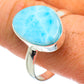 Larimar Rings handcrafted by Ana Silver Co - RING41718