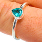 Zambian Emerald Rings handcrafted by Ana Silver Co - RING41762