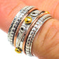 Meditation Spinner Rings handcrafted by Ana Silver Co - RING41773