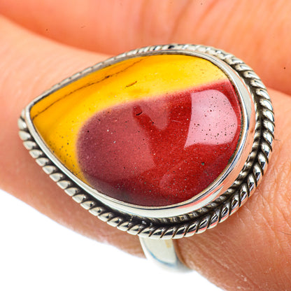 Mookaite Rings handcrafted by Ana Silver Co - RING41890