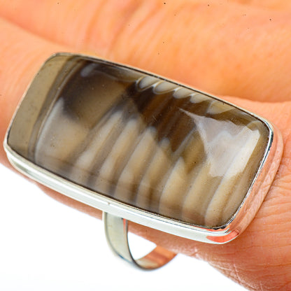 Striped Flint Rings handcrafted by Ana Silver Co - RING41943