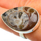Orthoceras Fossil Rings handcrafted by Ana Silver Co - RING41974