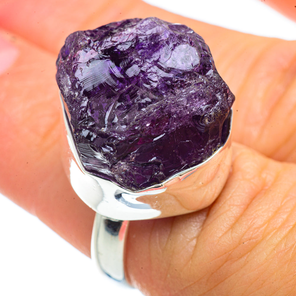 Amethyst Rings handcrafted by Ana Silver Co - RING42037