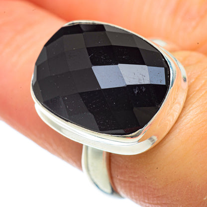 Black Onyx Rings handcrafted by Ana Silver Co - RING42041