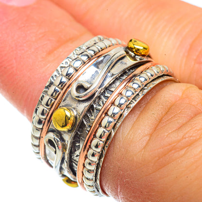 Meditation Spinner Rings handcrafted by Ana Silver Co - RING42076