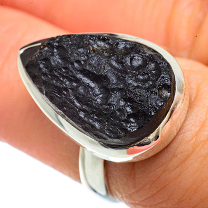 Tektite Rings handcrafted by Ana Silver Co - RING42077