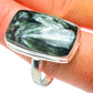 Seraphinite Rings handcrafted by Ana Silver Co - RING42343