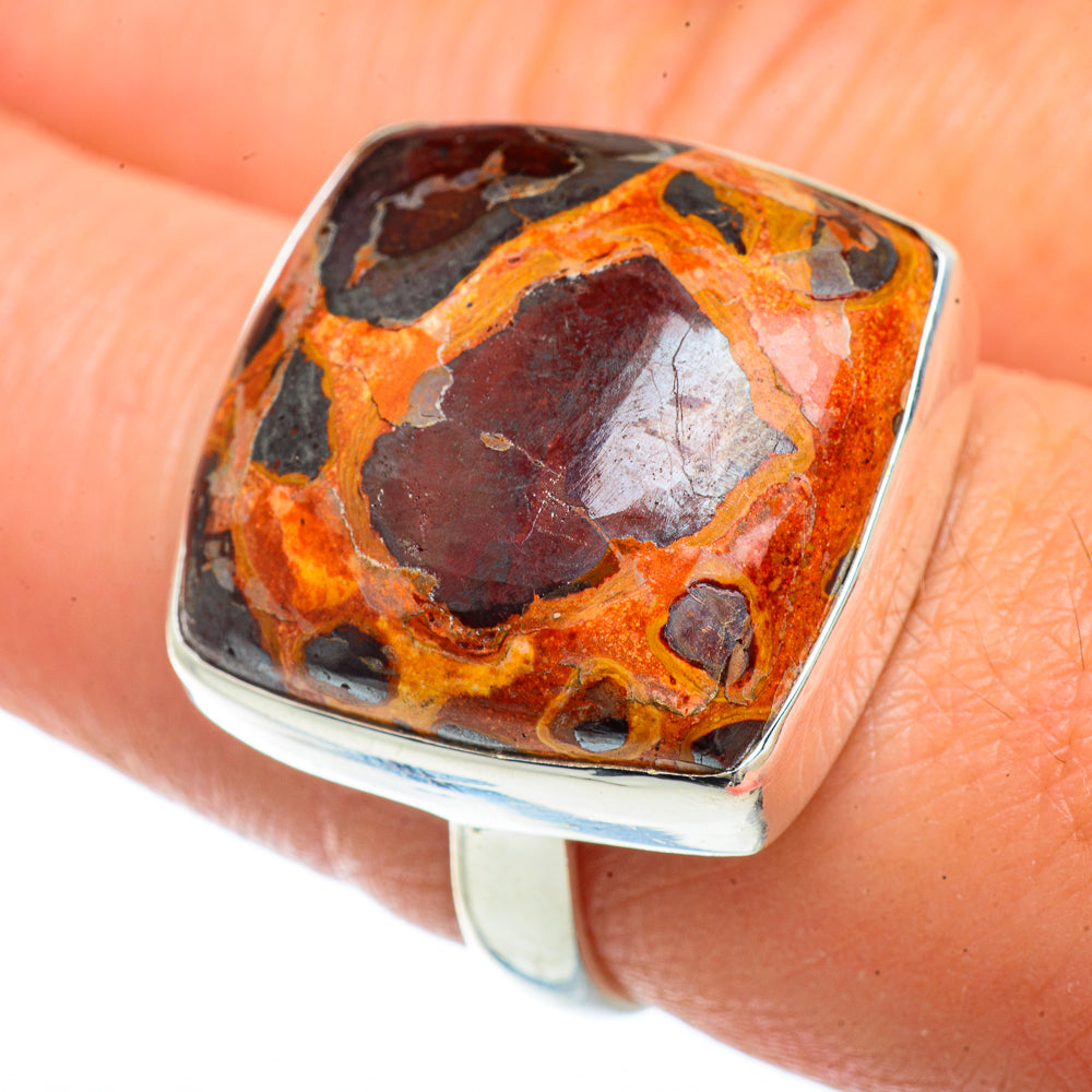 Chert Breccia Rings handcrafted by Ana Silver Co - RING42348