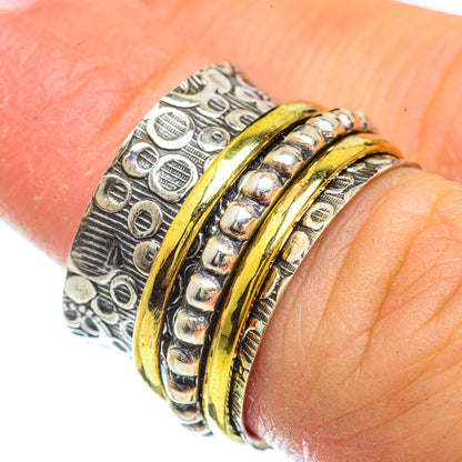 Meditation Spinner Rings handcrafted by Ana Silver Co - RING42439