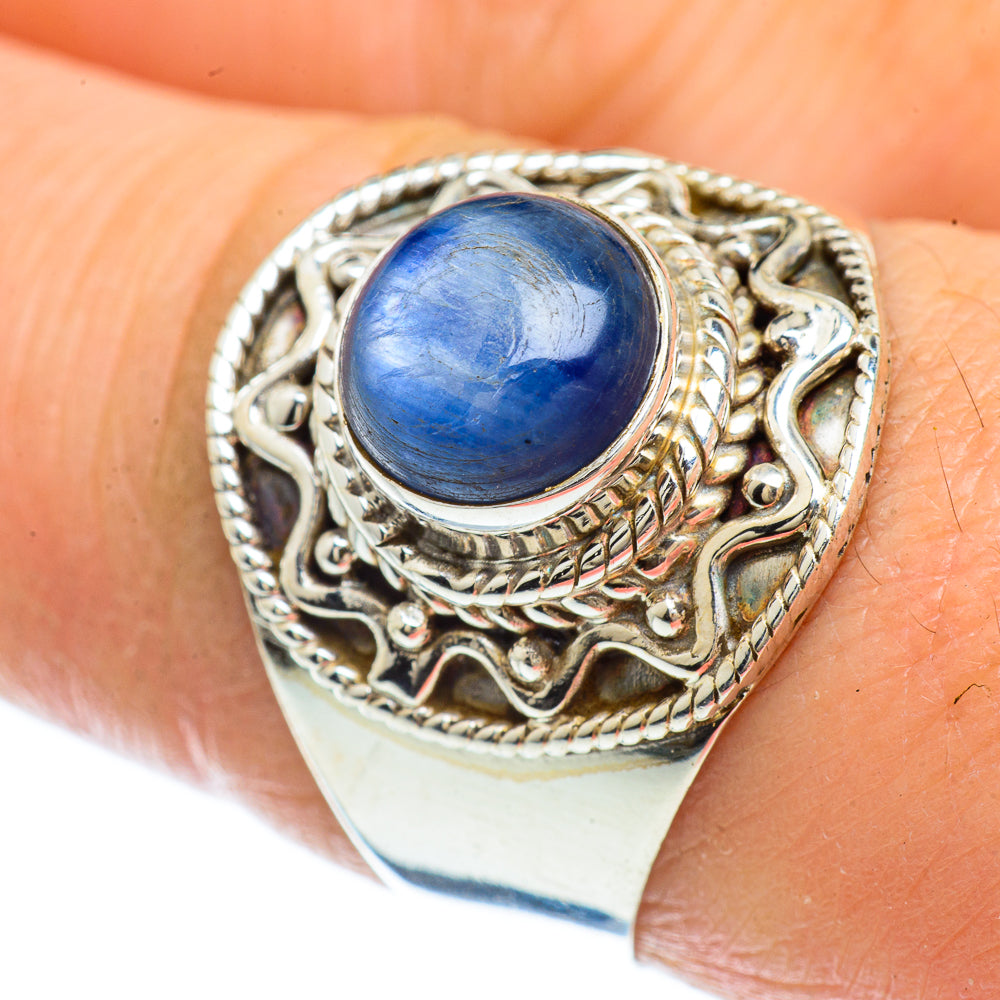 Kyanite Rings handcrafted by Ana Silver Co - RING42589