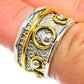 Meditation Spinner Rings handcrafted by Ana Silver Co - RING42620