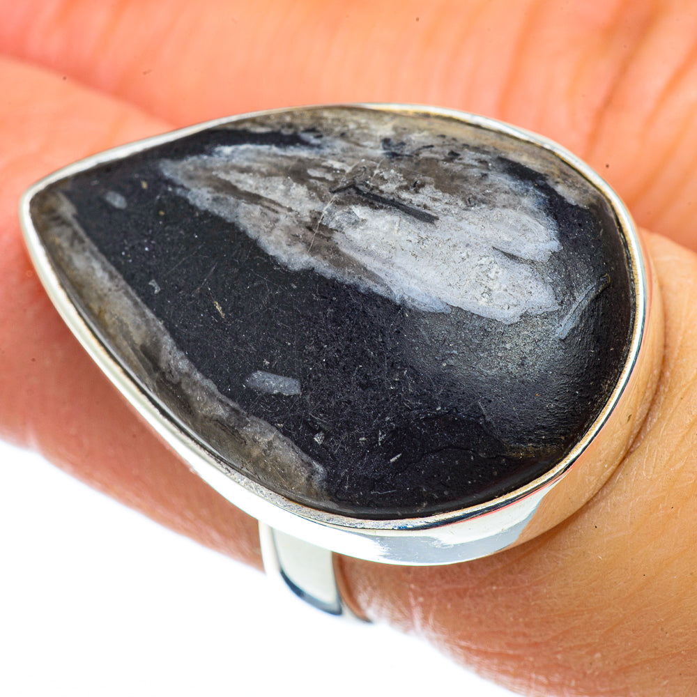 Chrysanthemum Stone Rings handcrafted by Ana Silver Co - RING42946