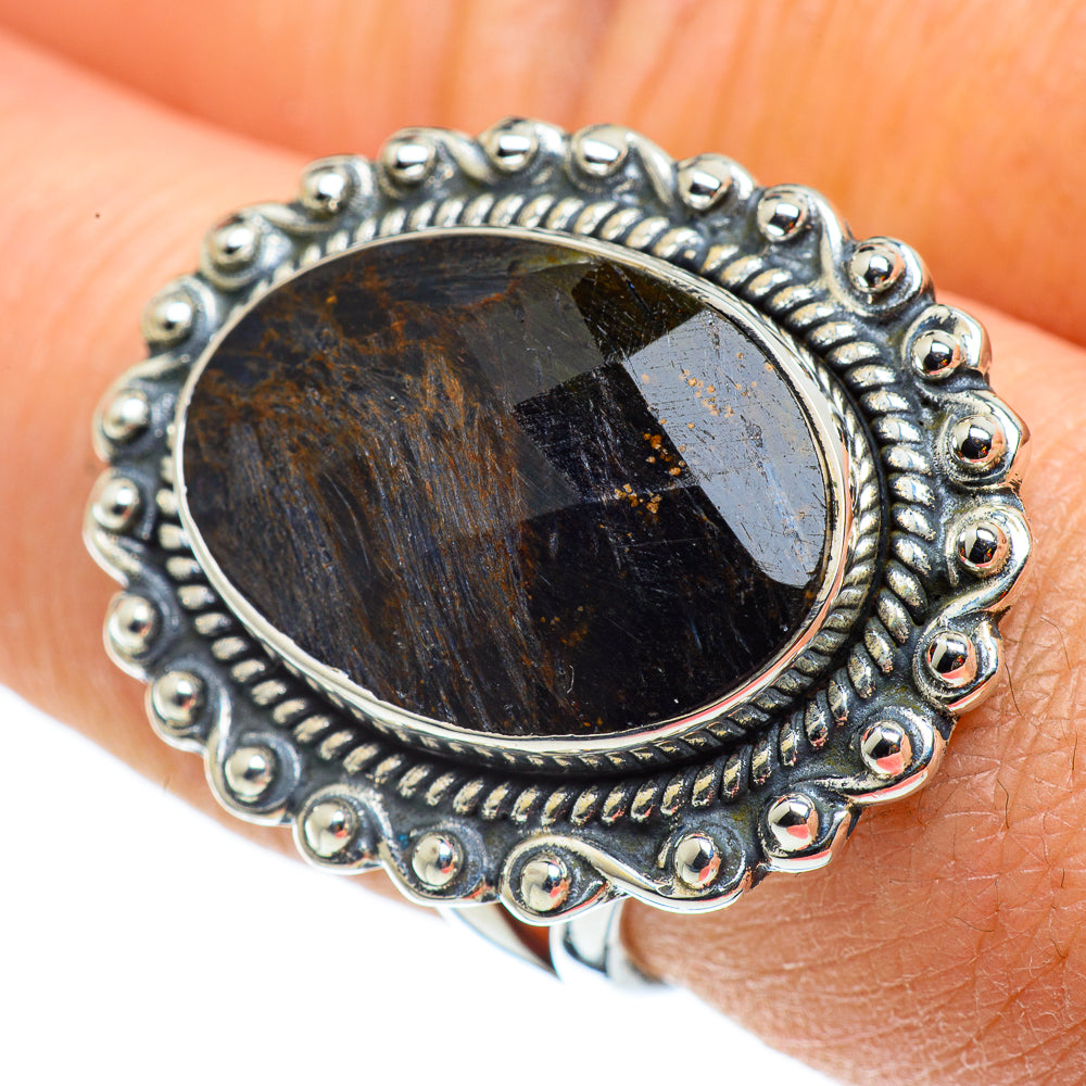Pietersite Rings handcrafted by Ana Silver Co - RING43109