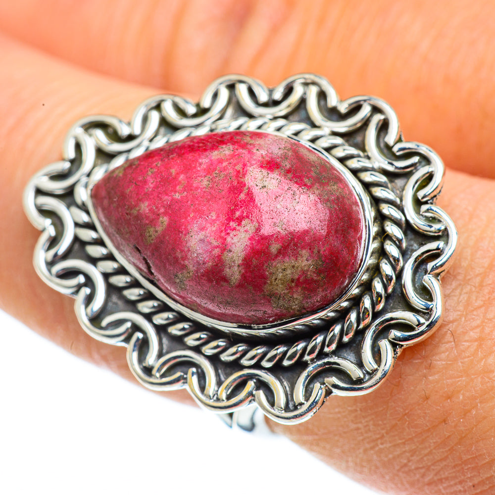Thulite Rings handcrafted by Ana Silver Co - RING43132
