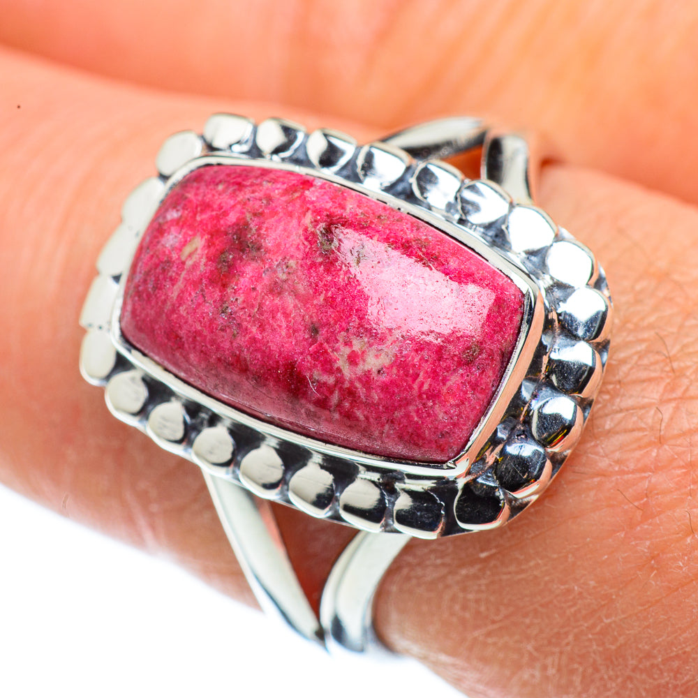 Thulite Rings handcrafted by Ana Silver Co - RING43158
