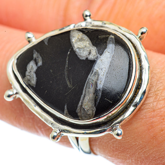 Pinolith Jasper Rings handcrafted by Ana Silver Co - RING43164