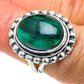 Malachite Rings handcrafted by Ana Silver Co - RING43203