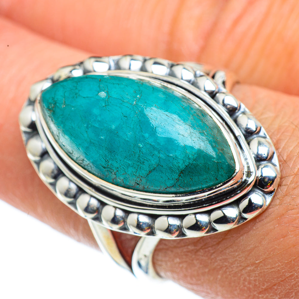 Amazonite Rings handcrafted by Ana Silver Co - RING43256