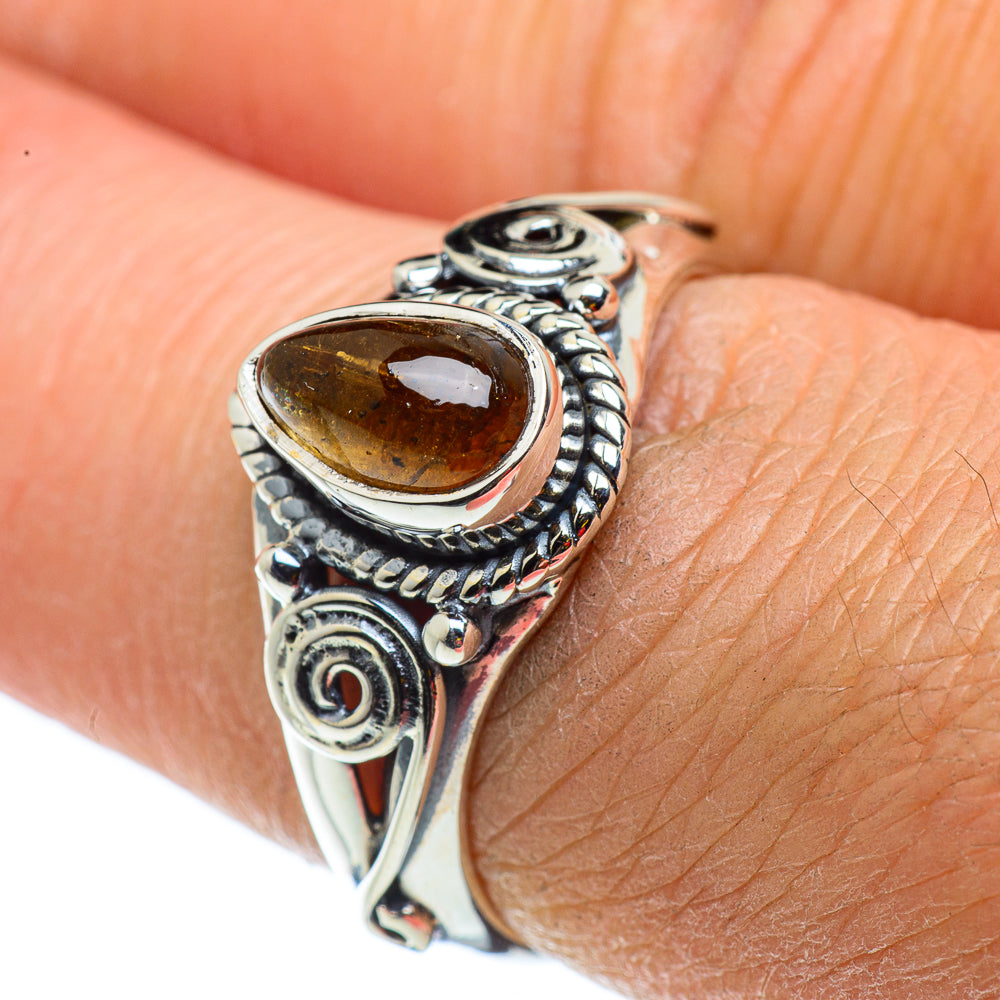 Citrine Rings handcrafted by Ana Silver Co - RING43302