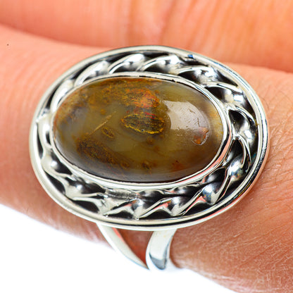 Ocean Jasper Rings handcrafted by Ana Silver Co - RING43304