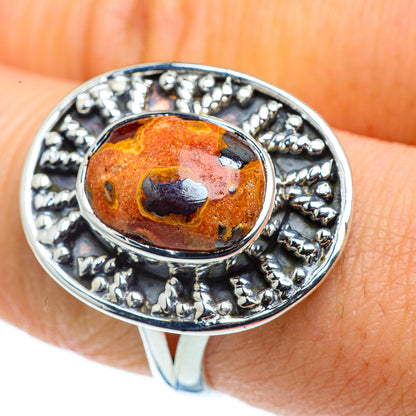 Chert Breccia Rings handcrafted by Ana Silver Co - RING43495
