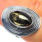 Pyrite In Black Onyx Rings handcrafted by Ana Silver Co - RING43538