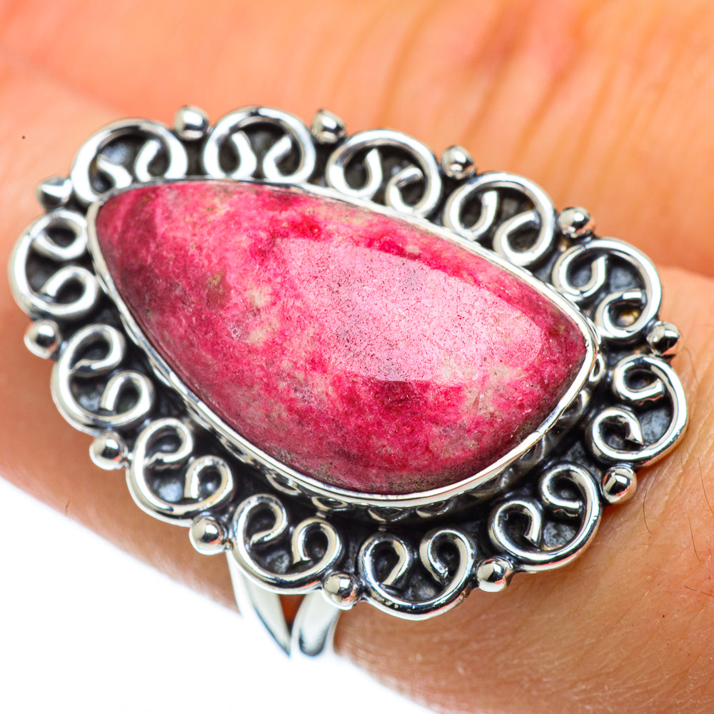 Thulite Rings handcrafted by Ana Silver Co - RING43703