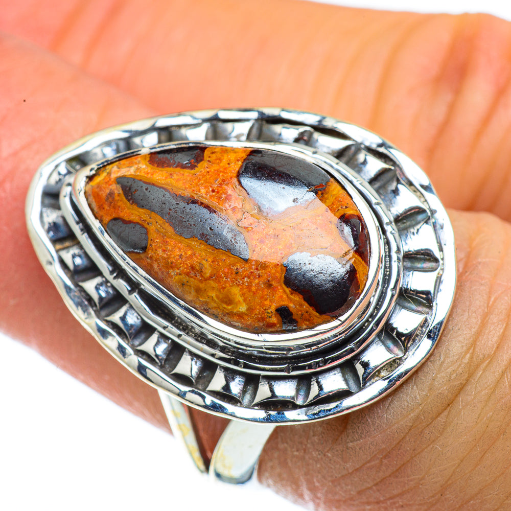 Chert Breccia Rings handcrafted by Ana Silver Co - RING43721