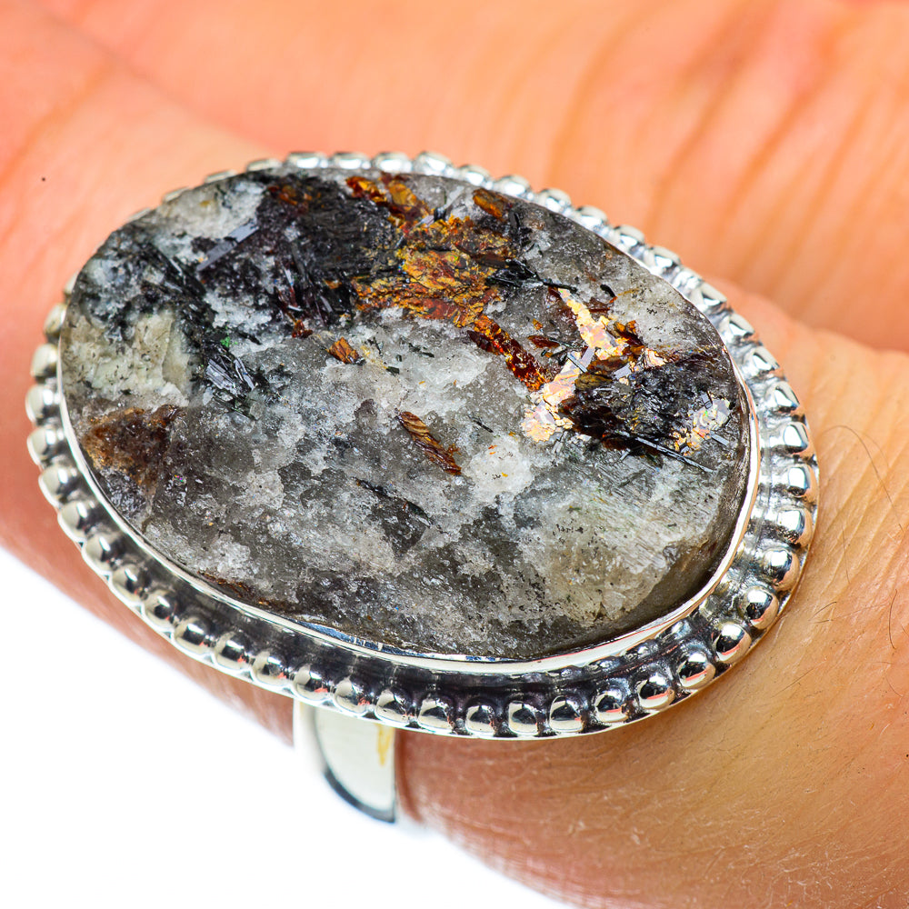 Astrophyllite Rings handcrafted by Ana Silver Co - RING43738