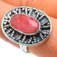 Pink Opal Rings handcrafted by Ana Silver Co - RING43749