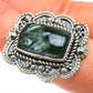 Seraphinite Rings handcrafted by Ana Silver Co - RING43807