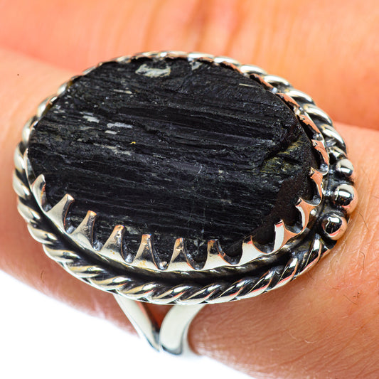 Tektite Rings handcrafted by Ana Silver Co - RING43826