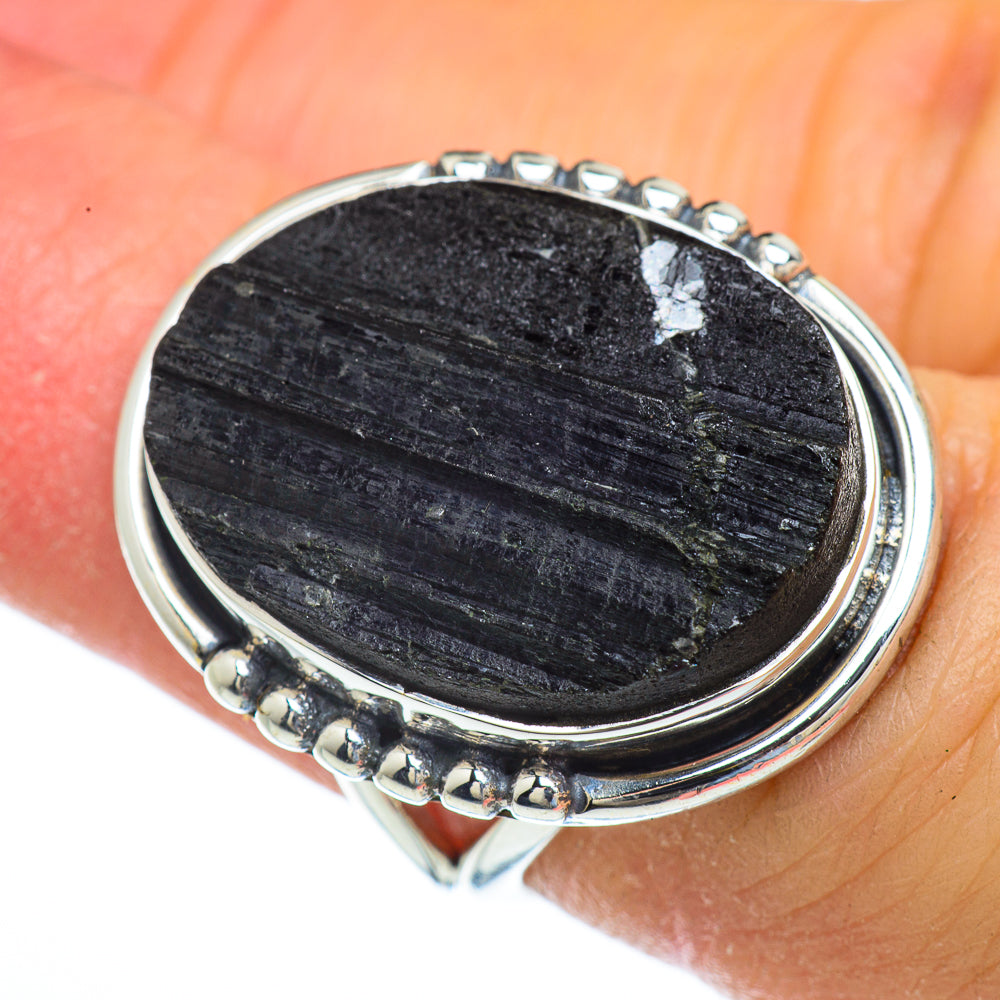 Tektite Rings handcrafted by Ana Silver Co - RING43938