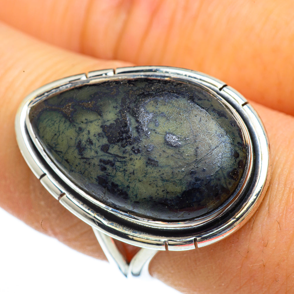 Galaxy Jasper Rings handcrafted by Ana Silver Co - RING44026