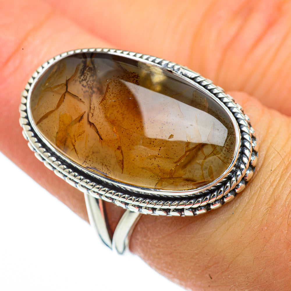 Labradorite Rings handcrafted by Ana Silver Co - RING44058