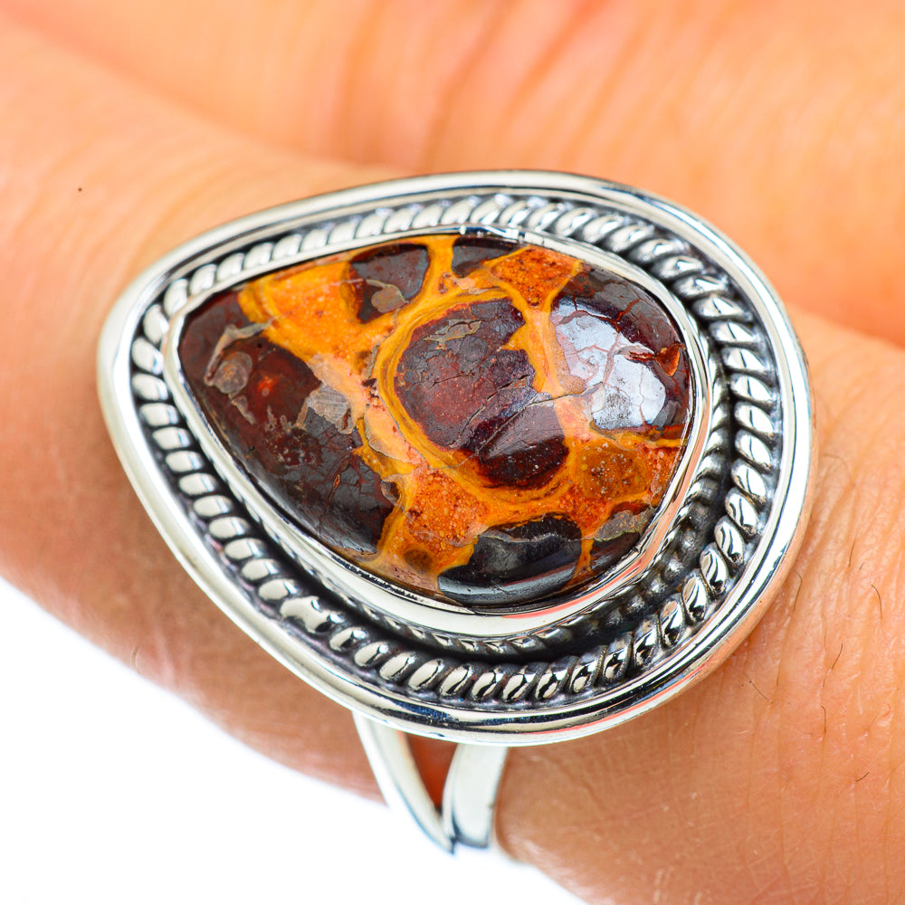 Chert Breccia Rings handcrafted by Ana Silver Co - RING44071