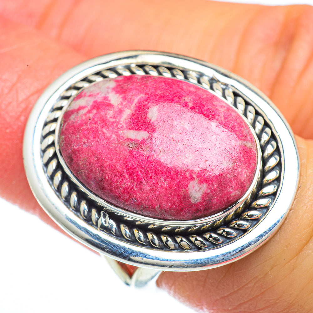 Thulite Rings handcrafted by Ana Silver Co - RING44081