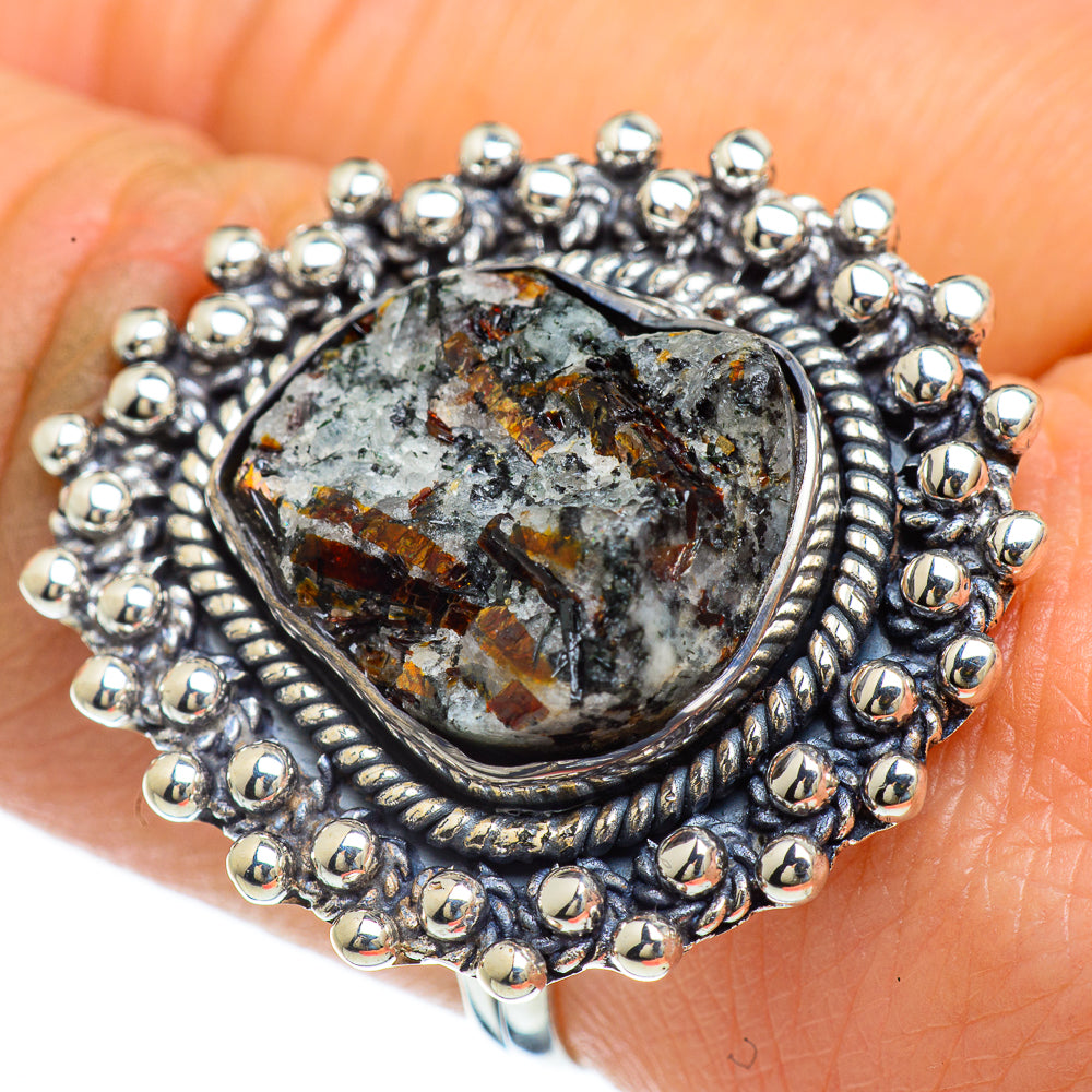 Astrophyllite Rings handcrafted by Ana Silver Co - RING44156