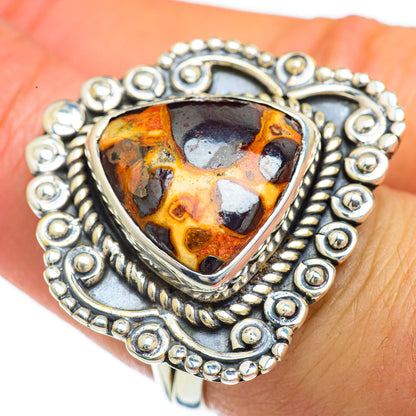 Chert Breccia Rings handcrafted by Ana Silver Co - RING44159