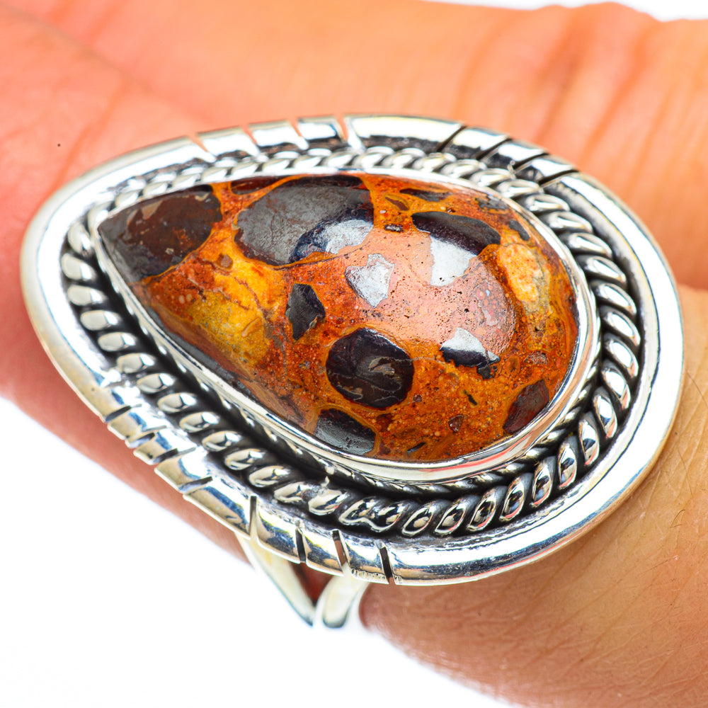 Chert Breccia Rings handcrafted by Ana Silver Co - RING44213