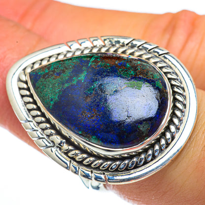 Chrysocolla Rings handcrafted by Ana Silver Co - RING44262