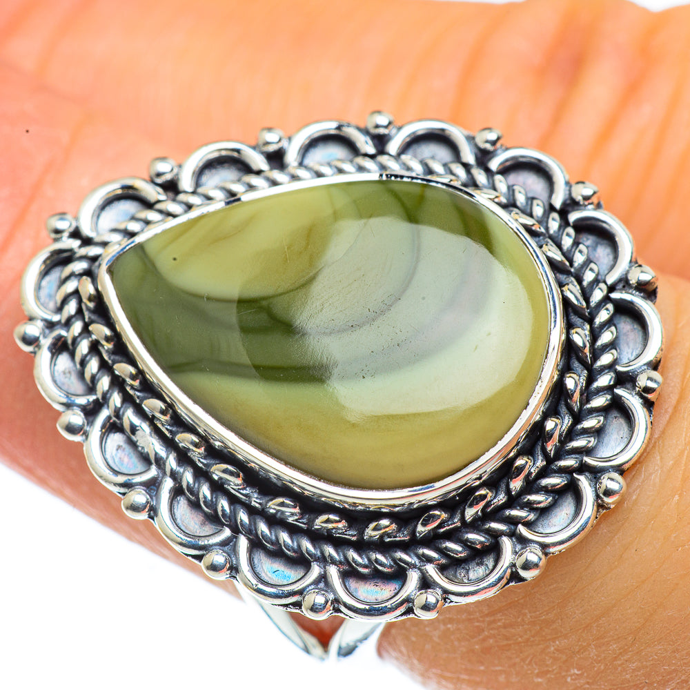 Willow Creek Jasper Rings handcrafted by Ana Silver Co - RING44324